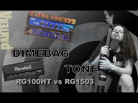 PANTERA Dimebag Darrell Tone - RANDALL RG100HT vs RG1503 by Vin Graham BORDERWARS