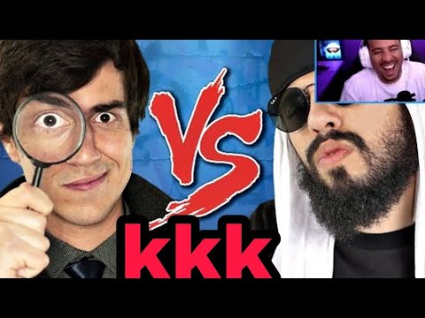 PIUZINHO REAGINDO A BATALHA DE YOUTUBERS - METAFORANDO VS MUSSOUMANO.