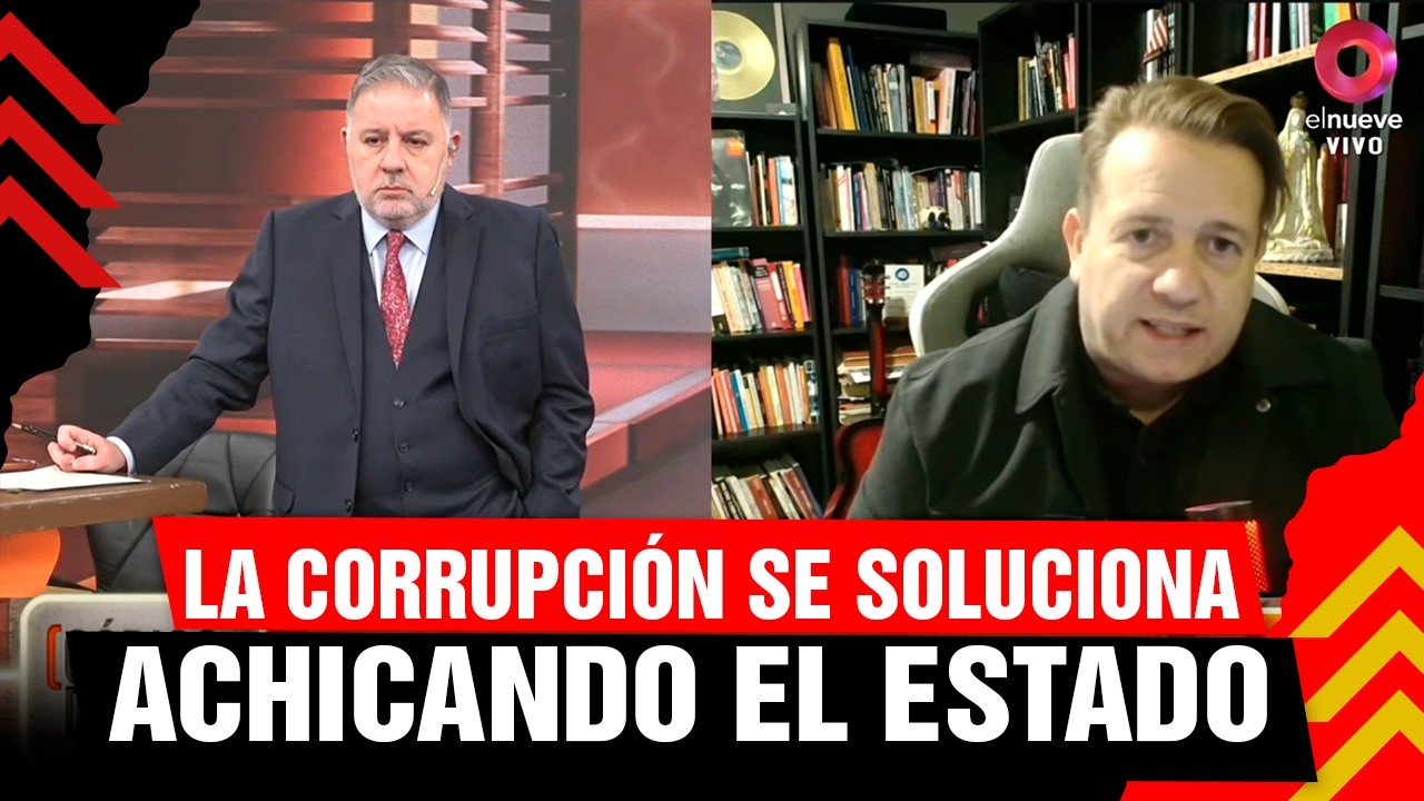 💥 La CORRUPCIÓN se soluciona Achicando el Estado | Nicolás Márquez
