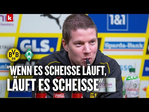 Video Thumbnail: Tullbergs nüchterne Analyse: "Wenn es scheiße läuft, läuft es scheiße" | BVB - Werder Bremen 2:2