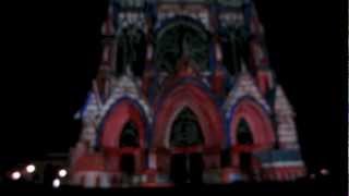 preview picture of video 'Notre-Dame de Reims Light Show'