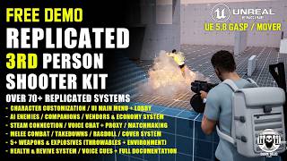 I Added AI Companions, Cover & Fist Fighting to My UE5.8 Shooter Kit.