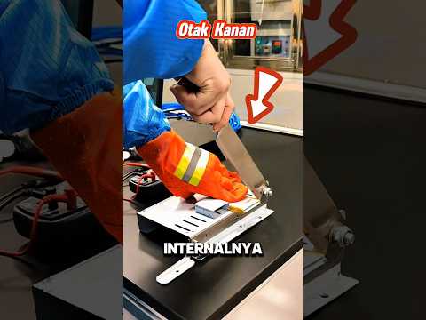 Apa Jadinya Jika Baterai Lithium Dipotong Menggunakan Pisau? #faktaunik #faktamenarik #lithium