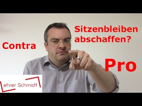 Abolish repeating a grade? | School policy | Discussion!! | Lehrerschmidt