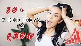 50+ YOUTUBE VIDEO IDEAS WHILE AT HOME | Grow your YouTube channel 2020 | Becca Watson