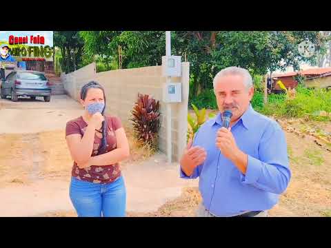 O FALA OURO FINO HOJE FOI ATÉ AS CASINHAS DO ASILO, ONDE OS MORADORES PEDEM UM CALÇAMENTO NO LOCAL