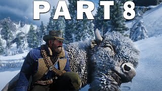 Legendary White Bison Hunting! Red Dead Redemption 2 Gameplay Part 8 [RDR2]