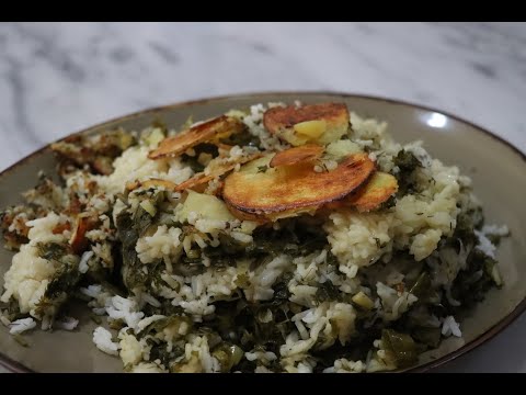 Sabzi Polo -- Persian Herbed Rice