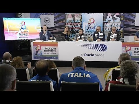 IPCH World Championship 2018 Press Conference at Dacia Arena