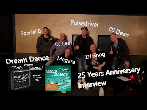 Dream Dance 25 Years Anniversary Interview - DJ Shog, DJ Dean, Special D, Pulsedriver, Megara DJ Lee