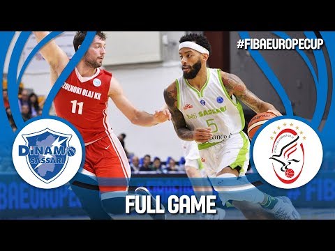 Dinamo Sassari (ITA) v Szolnoki Olaj (HUN) - Full Game - FIBA Europe Cup 2018-19