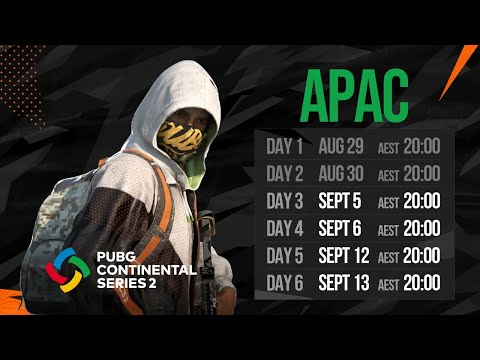 PUBG Continental Series 2: APAC - Day 3