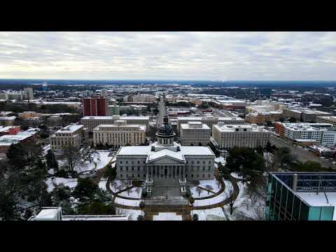 Columbia SC Snow Day - January 22 2022