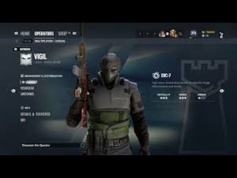 rainbow six siege how to play vigil