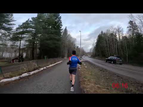 Sylvesterloppet 2022 - 10,384 km (Löparperspektiv)