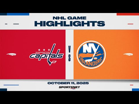 NHL Highlights | Capitals vs. Islanders - October 11, 2025