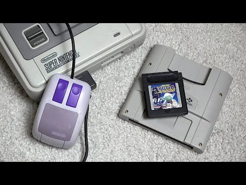 Super Nintendo MOUSE + YODA STORIES (GBC) + NIGHT TRAP (LRG CD 32x) (LSTlog #15) [4K]