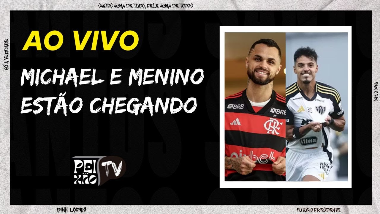 SANTOS AVANÇA POR MICHAEL E GABRIEL MENINO