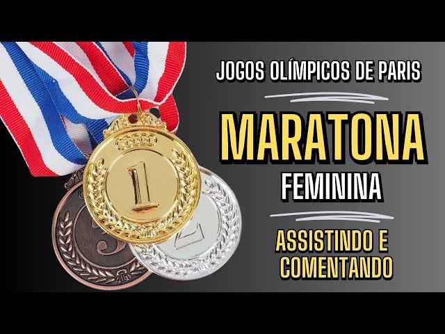 🔴 MARATONA dos JOGOS de PARIS (fem) - assistindo e comentando
