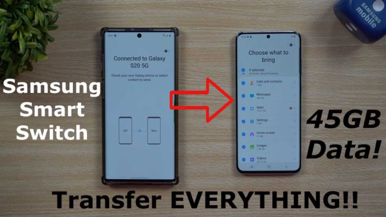 Samsung Smart Switch 2020 - Transfer ALL Your Data, FAST!