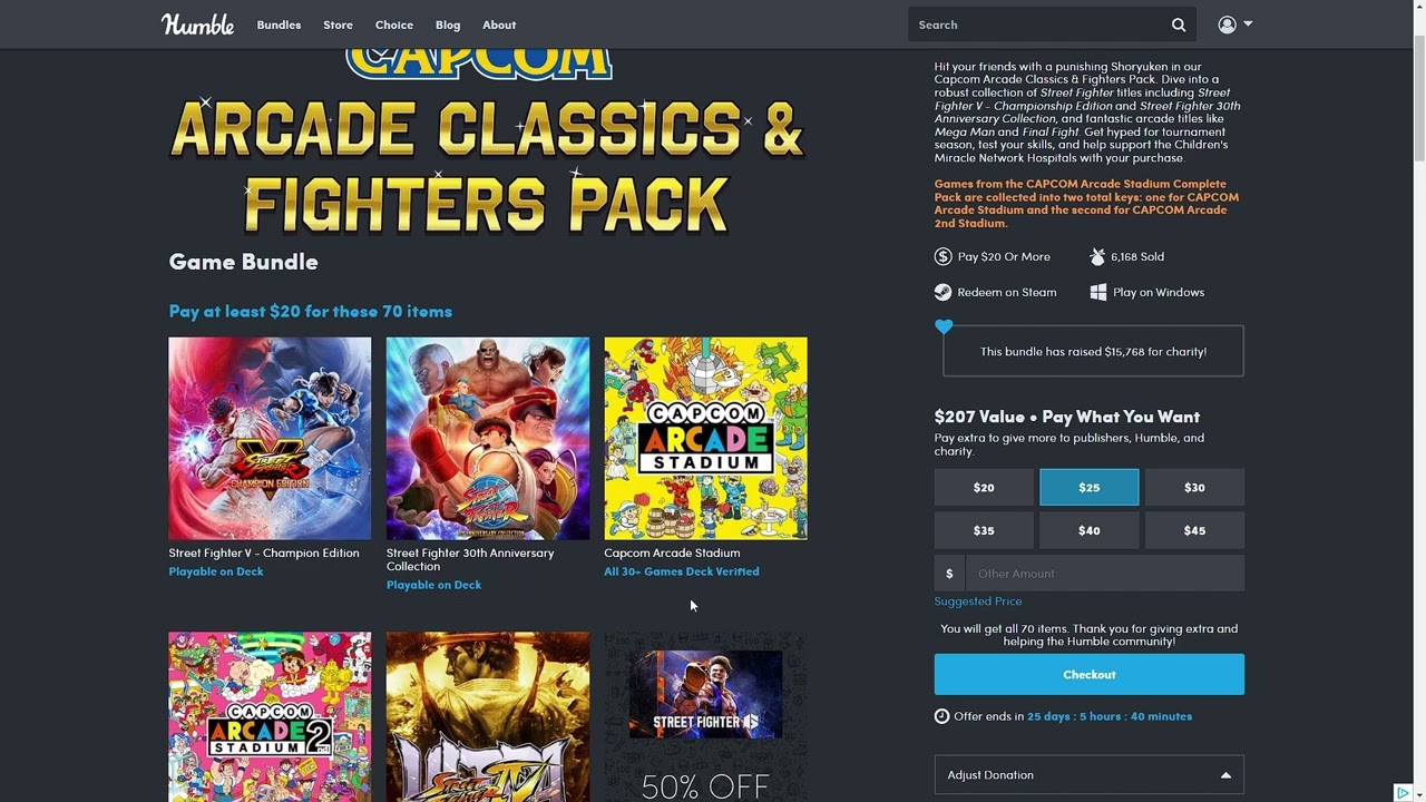 Humble Bundles and Humble Choice for February 2025