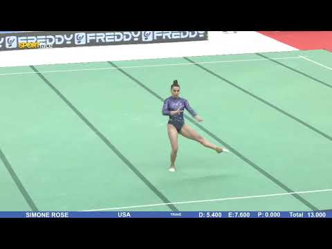 July Marano 🇮🇹 FX TF/AA 12.750 2025 Jesolo Trophy