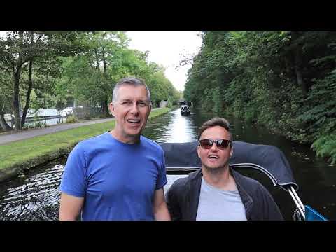 84. Staircase locks plus REMOTE CONTROL NARROWBOAT!