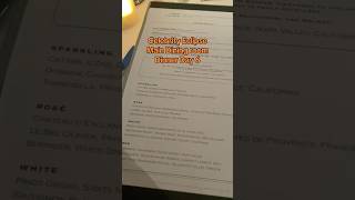 Celebrity Eclipse Main Dining room Dinner Day 6