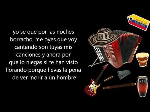 El borracho Los Embajadores Del Vallenato Letra