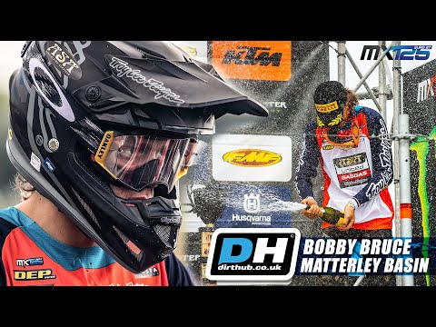 Bobby Bruce Podiums at Matterley - MXGP of Great Britain