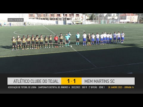 Atlético Clube do Tojal (1-1) Mem Martins [SUB19 J14]