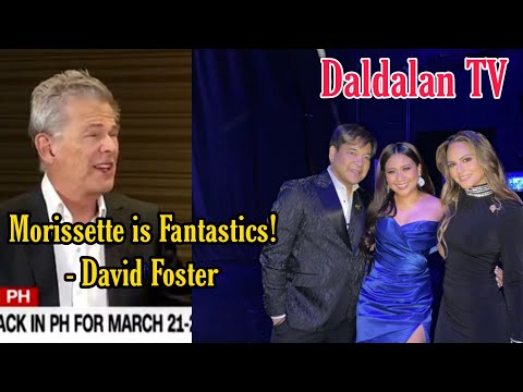 Morissette Amon David Foster and Friends Concert! Morissette is fantastic says David Foster!