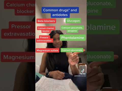 Unlocking the pharmacy secrets: Simple guide to common drugs and their antidotes! #crna #nurse