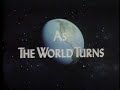 As The World Turns 1973 Opening And Closing Themes StereoSound