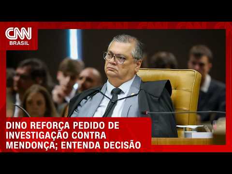 Dino cita reunião de Mendonça com Vorcaro e reforça pedido de investigação | LIVE CNN