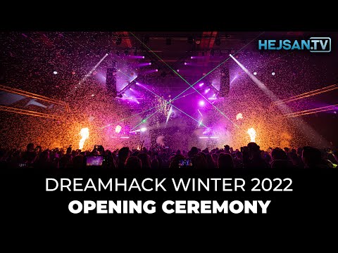 DreamHack Winter 2022 - Opening Ceremony / Invigning (Good audio + audience)