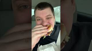 Culver's Double Deluxe 🍔🍔🍔 #shorts #Culvers #Cheeseburger #Food #comedy #funny #random #jokes #ar