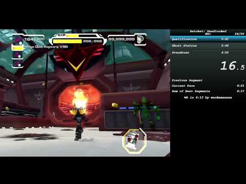 Ratchet: Deadlocked NG+ speedrun in 7:52