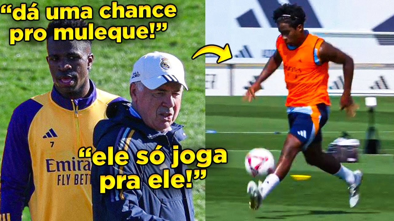 🚨VINICIUS JR. VOLTA EM TEMPO RECORDE E PEDE UMA VAGA PRO ENDRICK!! REAL TÁ UMA LOUCURA!