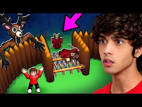 Building the ULTIMATE DEFENSE to Survive (99 Nights in a Forest)