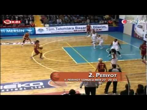 TKBL | Mersin BŞB. - Galatasaray 22. Hafta Maç Özeti