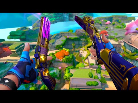 NEW NEO FRONTIER SKINS ARE INSANE in VALORANT (90% AIMBOT)