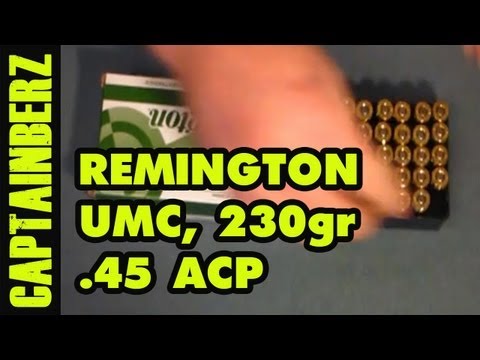 .45 ACP Remington UMC (230gr, FMJ)