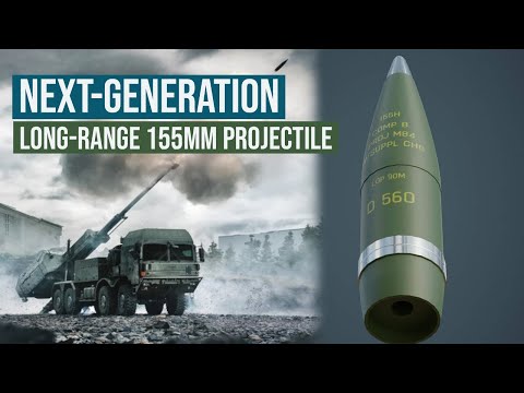 Next-generation long-range 155mm projectile for L52-type guns was tested