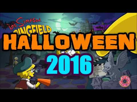 Los Simpson Springfield-Tapped Out-Final de Evento Halloween 2016