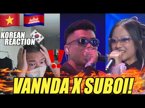 🇻🇳🇰🇭🔥Korean Hiphop Junkie react to NOT OK BUT SICKERRR - SUBOI, VANNDA | Rap Việt 2023 (VN/ENG)