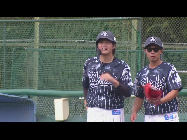 【ファーム】貴重な追加点!! ライオンズ・高木渉 甘い球を見逃さずレフト前へタイムリーヒット!!  2024年9月1日 埼玉西武ライオンズ 対 横浜DeNAベイスターズ