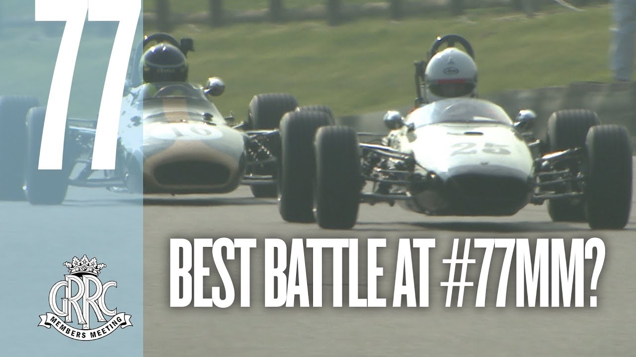 Incredible wheel-to-wheel battle at Goodwood