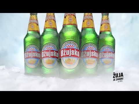 Ožujsko pivo - Kad je etiketa plava, temperatura je prava.