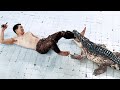 A Couple Got Trapped In A 25 Foot Deep Abandoned Pool And There Was A Crocodile Inside